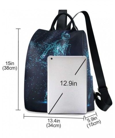 Backpack Purse for Women Fashion Travel Anti-theft Fotball Soccer Players Daypack Casual Shoulder Bag Medium Size $18.81 Back...