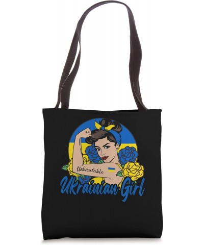 Ukrainian Girl Ukraine Woman Ukrainians Flag Tote Bag $12.88 Totes