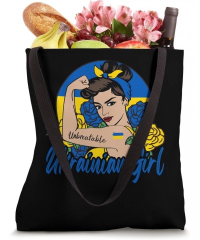 Ukrainian Girl Ukraine Woman Ukrainians Flag Tote Bag $12.88 Totes