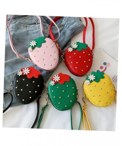 2 Pcs Strawberry Messenger Bag Women Backpack Crossbody Bags for Women Backpack for Women Crossbody Pinkx3pcs $12.03 Backpacks