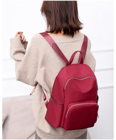 Fashion Backpack Purse, Women's Travel Backpack Purse, Waterproof Anti-theft Backpack, Adult Shoulder Bags, Gray Red $21.19 B...