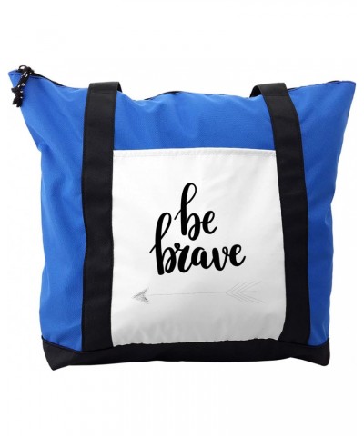 Be Brave Shoulder Bag, Words of Wisdom, Durable with Zipper $15.05 Shoulder Bags