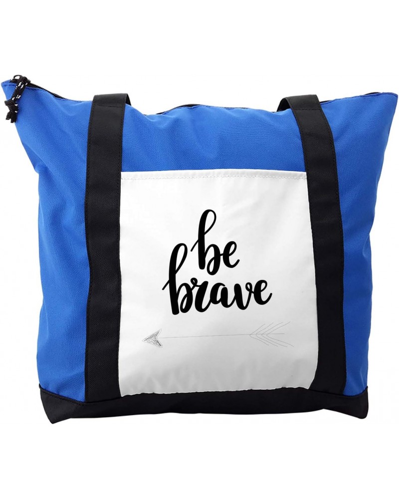 Be Brave Shoulder Bag, Words of Wisdom, Durable with Zipper $15.05 Shoulder Bags