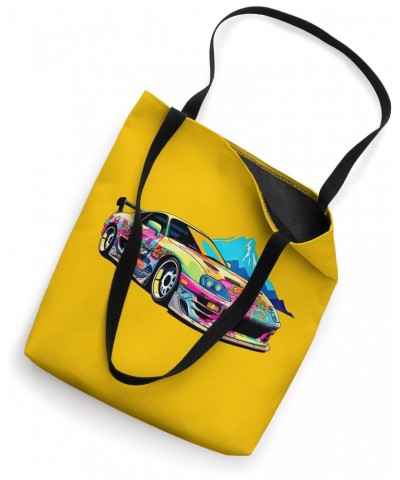 JDM Car, Japanese Drift Car, Retro JDM Car Tote Bag $13.77 Totes