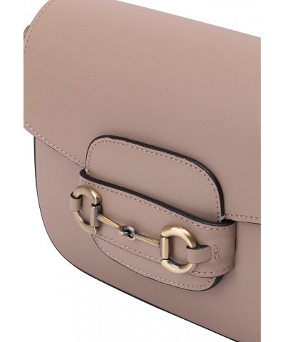 Leather Handbag Beige $37.07 Handbags