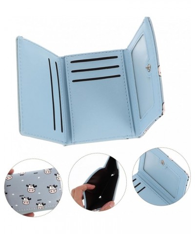 2pcs Compact Wallet Short Wallet Women's Wallet Woman Purse Ladies Purses Lovely Wallet Portable Bag Cow Storage Pouch Portab...