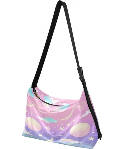 Colorful Clouds Shoulder Bag Purse for Women,Large Leather Handbag Crossbody Bags Adjustable Straps Tote Bag Hobo Bags80 $16....