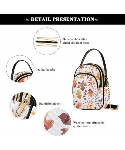 Small Crossbody Handbag for Women Mini Over Shoulder Purse with Three Zippered Pockets Durable Travel Purse Color-hf014 $12.4...