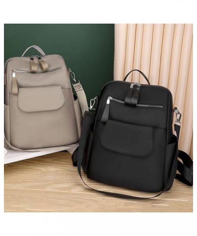 Backpacks Backpack Women Oxford Cloth Ladies One-shoulder Handbag (Color : Khaki) Khaki $31.10 Backpacks