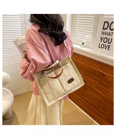 Tote Bag for Women, Large Capacity Crossbody Bag Adjustable Shoulder Strap Tote Shoulder Bag Hobo Satchel Bag for Wo Khaki $1...