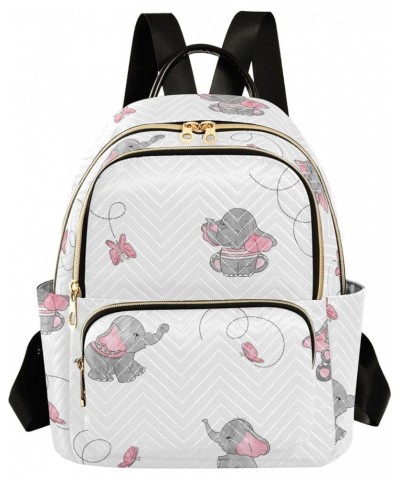 Mini Backpack Purse for Women Lightweight Girls Small Size Elephant Butterfly Prints School Teens College Traveling Small $15...