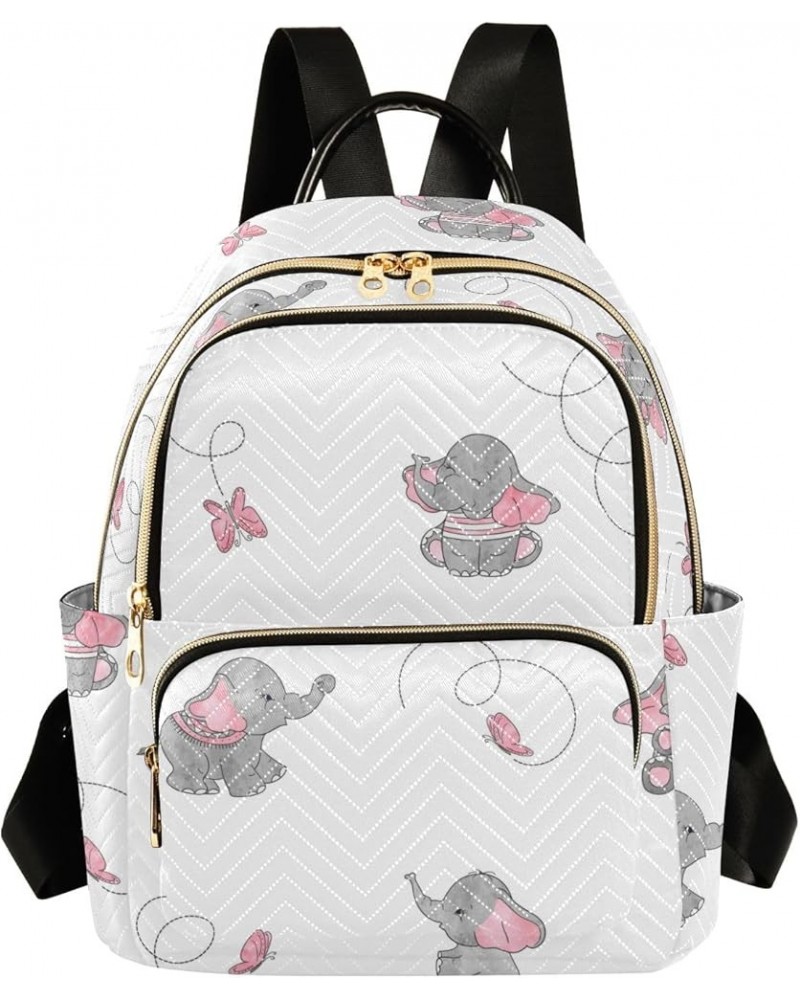 Mini Backpack Purse for Women Lightweight Girls Small Size Elephant Butterfly Prints School Teens College Traveling Small $15...