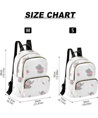 Mini Backpack Purse for Women Lightweight Girls Small Size Elephant Butterfly Prints School Teens College Traveling Small $15...