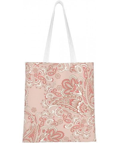 Paisley Single Shoulder Fashion Canvas Tote Shopping Bags Handbags For Men And Women Paisley35 $10.13 Totes