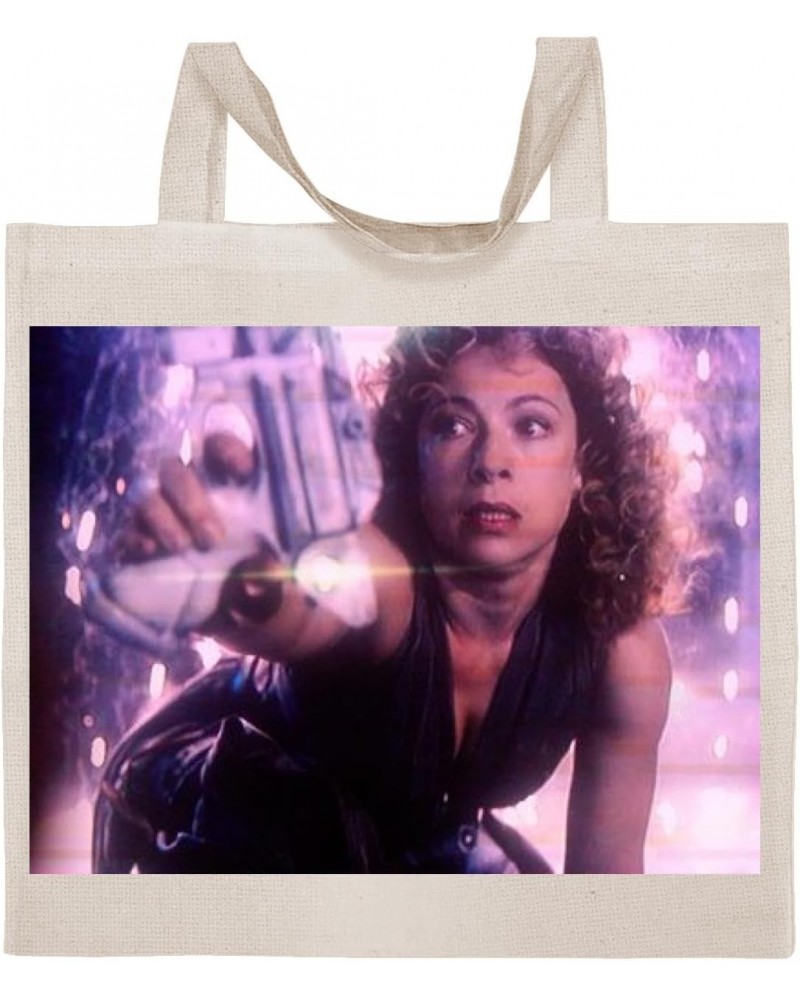 Alex Kingston - Cotton Photo Canvas Grocery Tote Bag IDPP341862 $21.20 Totes