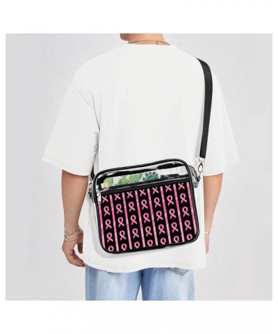 Clear Purse Stadium Clear Messenger Bag Stadium Approved for Men and Women Clear CrossBody Bag Pattern (459) $17.10 Shoulder ...