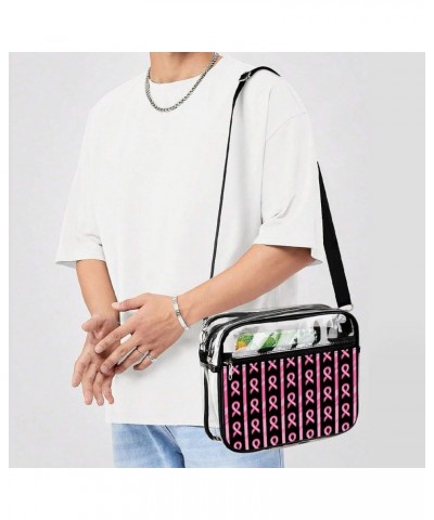 Clear Purse Stadium Clear Messenger Bag Stadium Approved for Men and Women Clear CrossBody Bag Pattern (459) $17.10 Shoulder ...