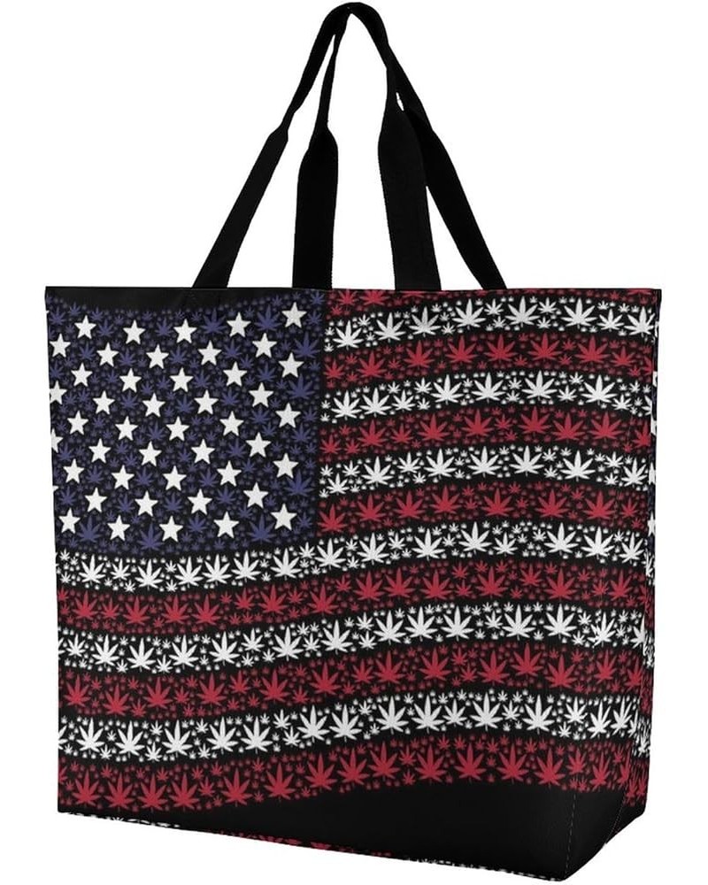 Large Capacity Tote Bag, Grocery Shopping Bags, Fashionable Washable Bags Picture (320) $11.49 Totes