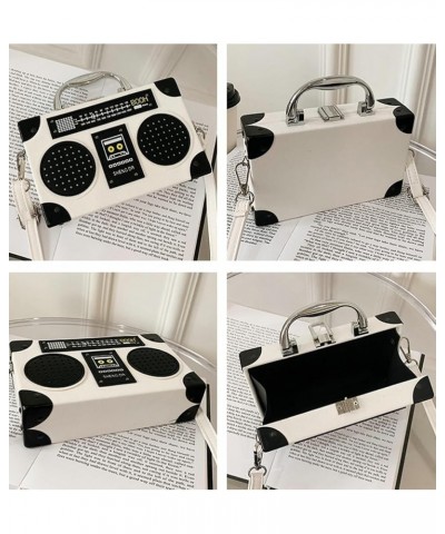 Creative Crossbody Bags for Women Fun Spoof Bag Radio Ice Cream Telephone Camera for Party Shopping Halloween 2023 Style B-re...