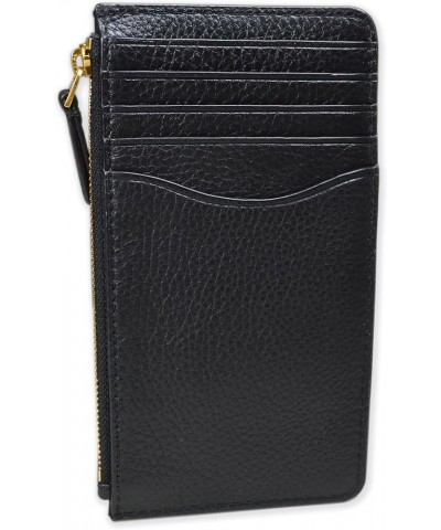 Womens 146467 Thea Pebbled Leather With Gold-tone Hardware Crossbody Bag With Flat Wallet Black $100.57 Crossbody Bags