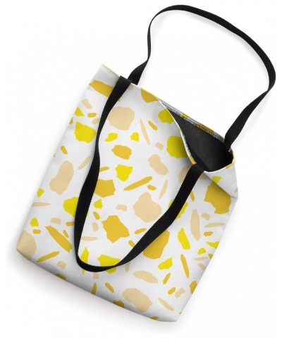 Yellow Terrazzo Pattern Tote Bag $11.25 Totes