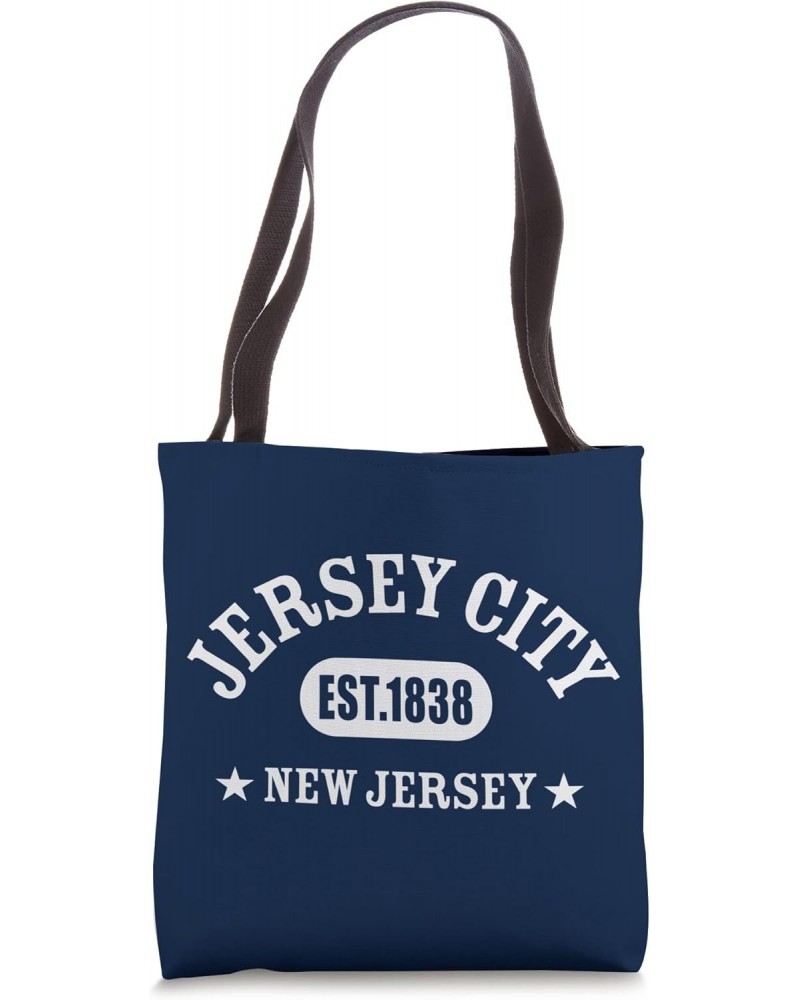 JERSEY CITY NJ Classic Athletic Design Tote Bag $11.13 Totes