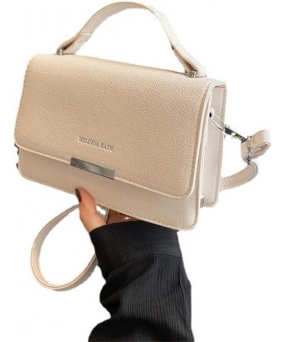 Women's Small Crossbody Bags with Detachable Shoulder Strap, Cute Square Phone Bag for Daily Use White $14.26 Crossbody Bags