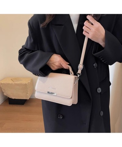 Women's Small Crossbody Bags with Detachable Shoulder Strap, Cute Square Phone Bag for Daily Use White $14.26 Crossbody Bags