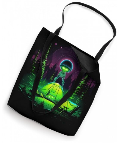 Camping UFO Gear Alien Abduction Tote Bag $11.07 Totes