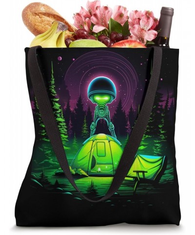 Camping UFO Gear Alien Abduction Tote Bag $11.07 Totes