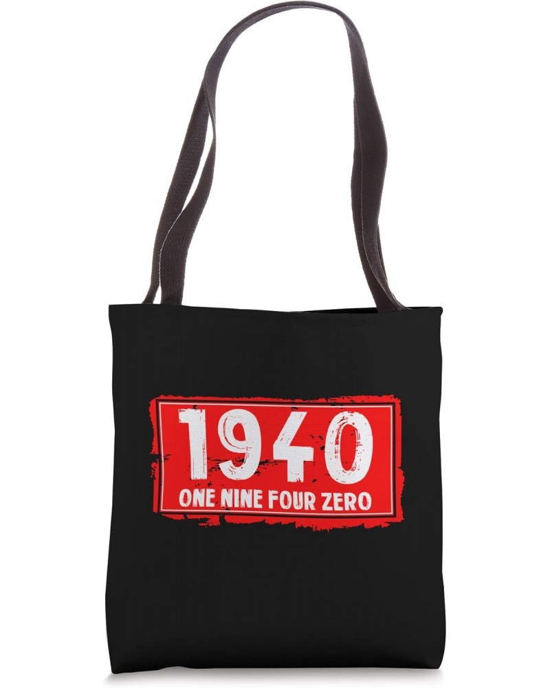 The 1940 Year of Birth for Men and Women, Awesome Birthday Tote Bag $17.10 Totes