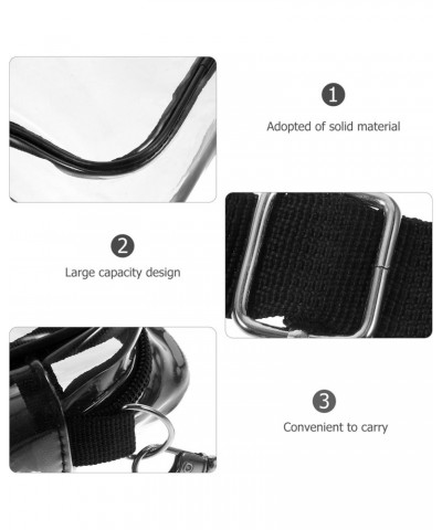 Crossbody Belt Bag Adjustable Clear Shoulder Bag Crossbody Purse Storage Pouch $9.79 Crossbody Bags