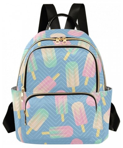 Gradient Popsicle Fashion Travel Backpack for Women Multi Pockets Lightweight Purse for Women-M Multicolor Medium $14.35 Back...