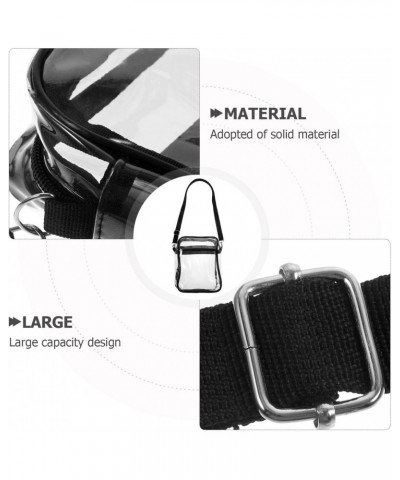 Crossbody Belt Bag Adjustable Clear Shoulder Bag Crossbody Purse Storage Pouch $9.79 Crossbody Bags