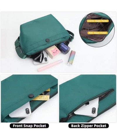 Small Crossbody Bag for Women Casual Waterproof Shoulder Messenger Purse Lightweight Outdoor Travel Satchel Green $15.84 Cros...