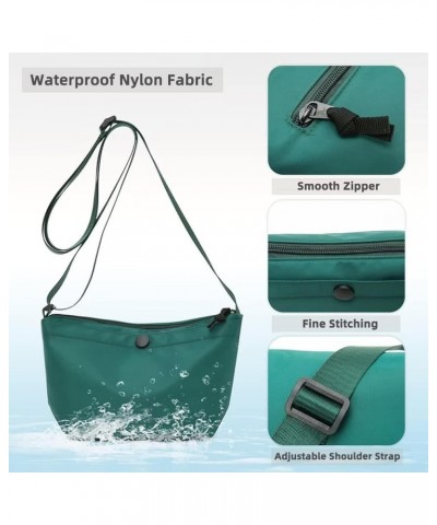 Small Crossbody Bag for Women Casual Waterproof Shoulder Messenger Purse Lightweight Outdoor Travel Satchel Green $15.84 Cros...