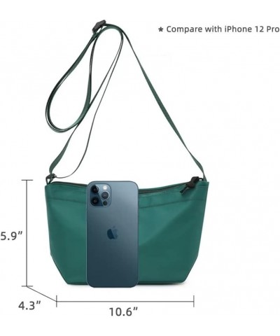 Small Crossbody Bag for Women Casual Waterproof Shoulder Messenger Purse Lightweight Outdoor Travel Satchel Green $15.84 Cros...