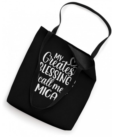 My Greatest Blessings Call Me Mica Serbia Serbian Grandma Tote Bag $13.50 Totes