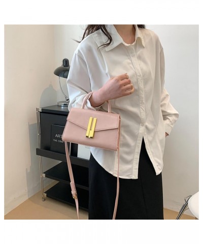 Small Crossbody Bag for Women Trendy Leather Shoulder Bag Vintage Crossbody Purse Top-handle Handbag Satchel Bag Pink $24.21 ...