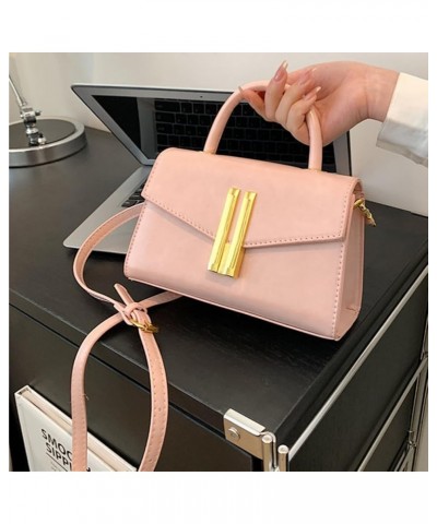 Small Crossbody Bag for Women Trendy Leather Shoulder Bag Vintage Crossbody Purse Top-handle Handbag Satchel Bag Pink $24.21 ...