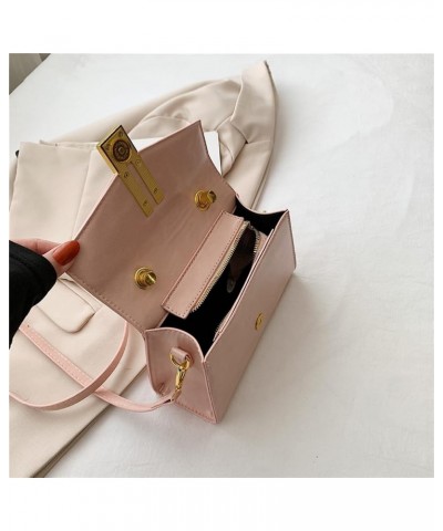 Small Crossbody Bag for Women Trendy Leather Shoulder Bag Vintage Crossbody Purse Top-handle Handbag Satchel Bag Pink $24.21 ...