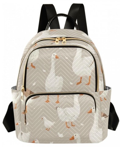 Cute Gooses Women Backpack Purse Travel Daypack Shoulder Bag $15.40 Backpacks