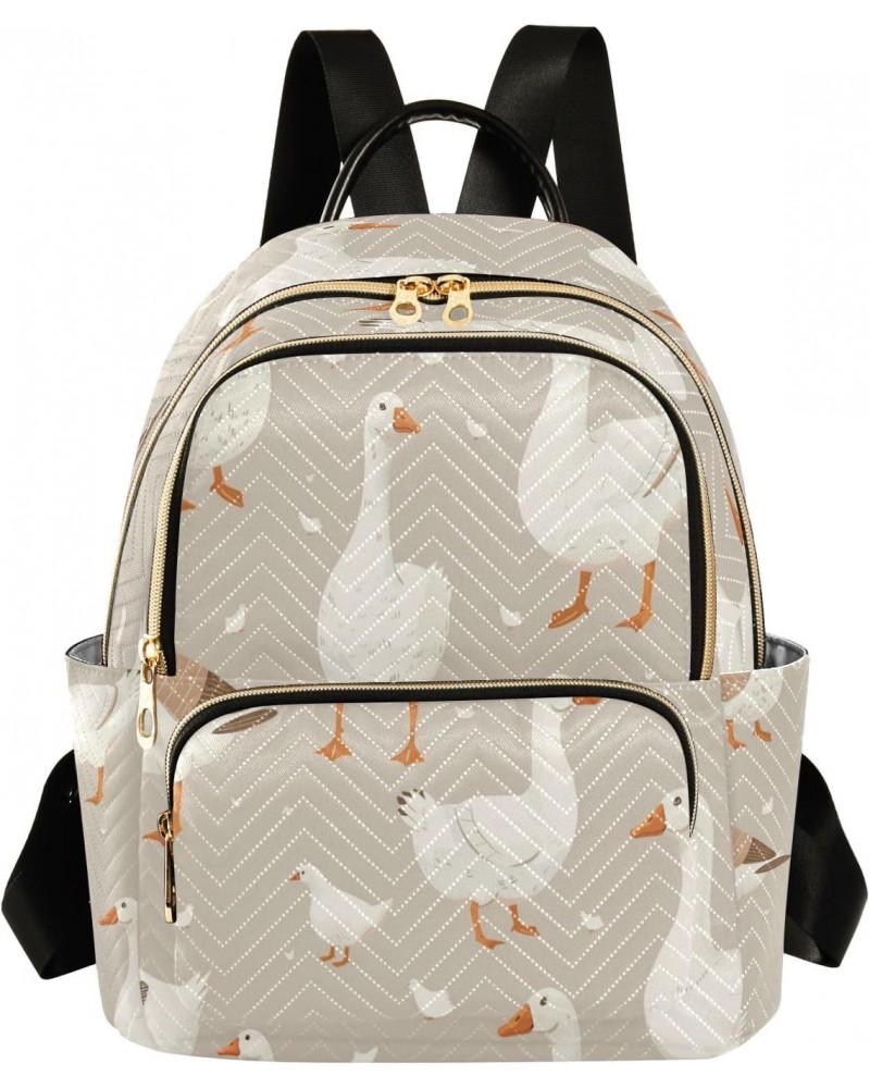 Cute Gooses Women Backpack Purse Travel Daypack Shoulder Bag $15.40 Backpacks