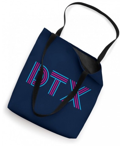 DTX Dallas TX Retro Linear Design Tote Bag $12.19 Totes