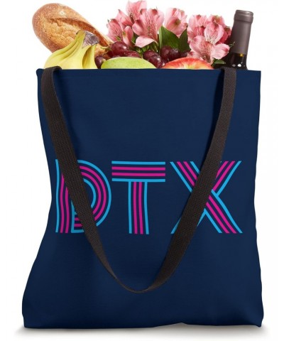 DTX Dallas TX Retro Linear Design Tote Bag $12.19 Totes