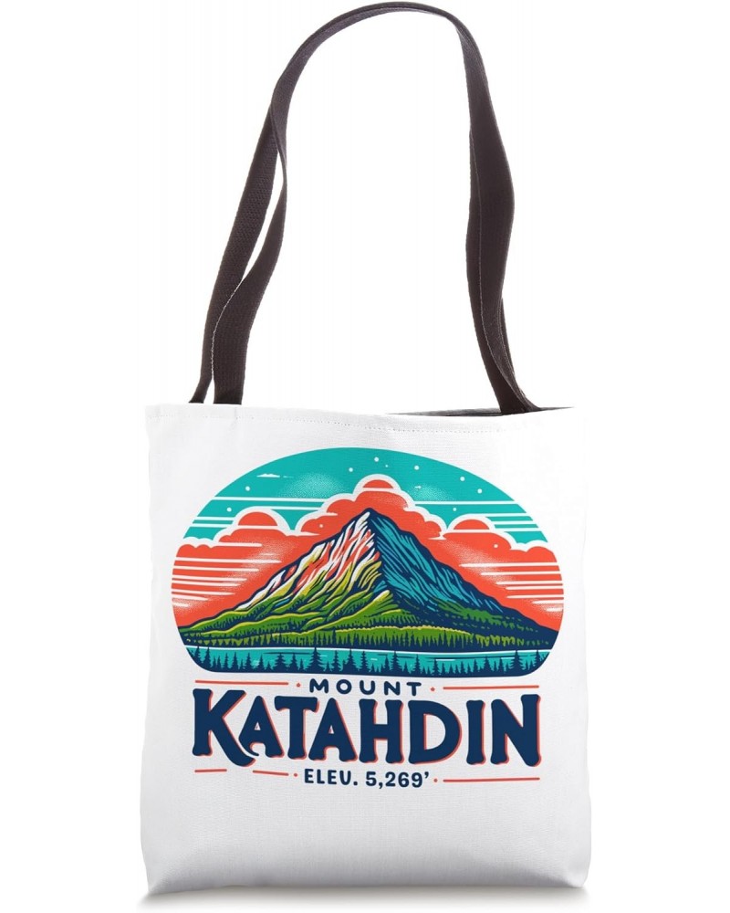 Mount Katahdin, Maine, Appalachian Trail, Baxter, 2023, 2024 Tote Bag $15.93 Totes