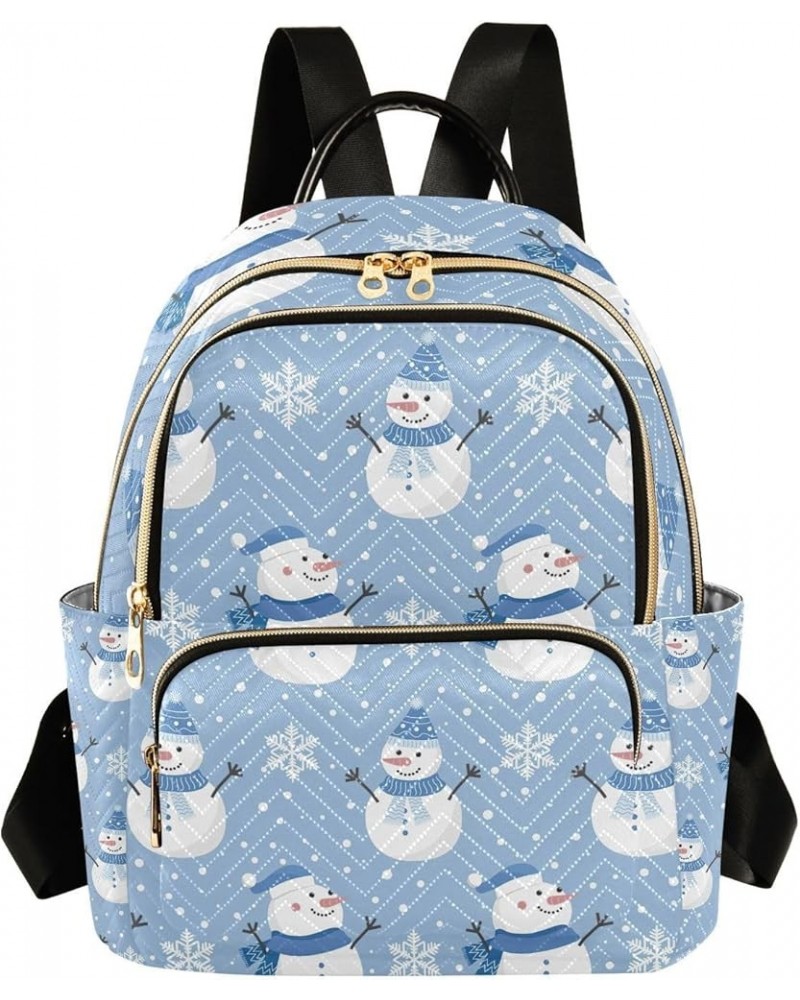 Chamomile Backpack Bag with Compartments, Womens Small Backpack Fashional Travel Backpack Purse Cute Snowflakes Small $12.71 ...