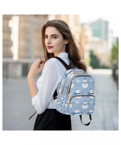 Chamomile Backpack Bag with Compartments, Womens Small Backpack Fashional Travel Backpack Purse Cute Snowflakes Small $12.71 ...