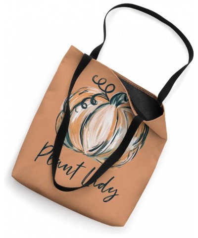 Plant Lady Watercolor Pumpkin Fall Thanksgiving Halloween Tote Bag $17.09 Totes