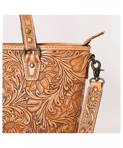 American Darling Tote Hand Tooled Genuine Leather women bag western handbag purse Adbg1141a $62.10 Totes